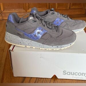 Saucony Men’s Shadow 5000 Black/Crystal, 8.5